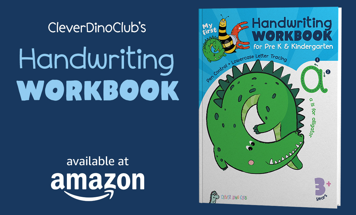 HandWriting Workbook for Pre K and Kindergarten