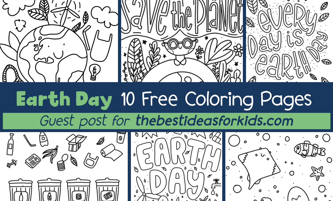 Earth Day Coloring Pages 2022
