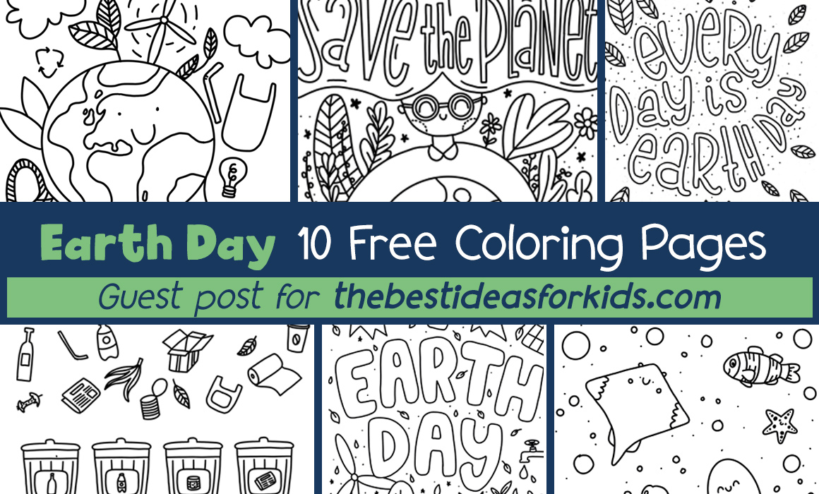 Earth Day Coloring Pages 2022